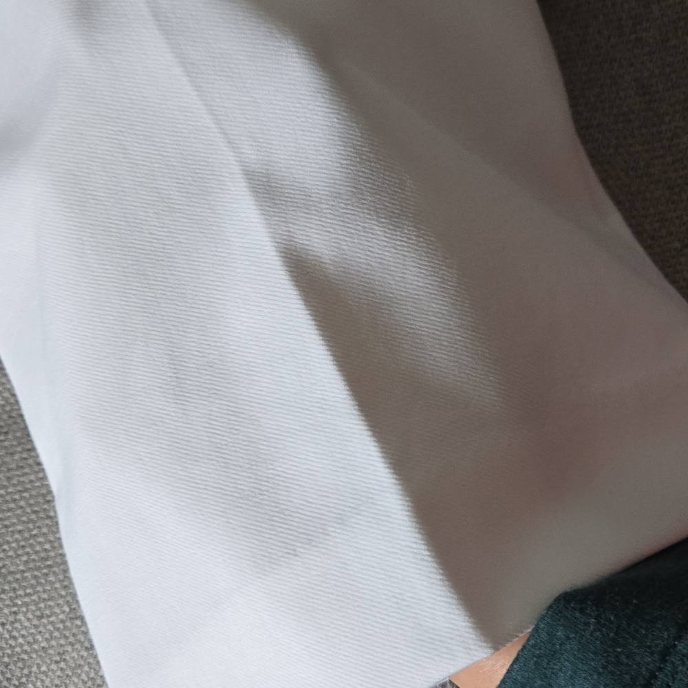 Express Size Large High Rise Boot Cut Pants Bright White - Picture 5 of 6